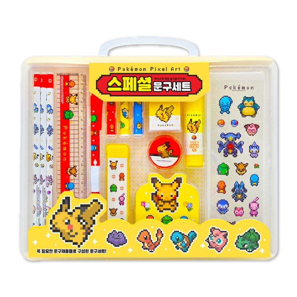 색상랜덤 유치원 스페셜 신학기 포켓몬 어린이 선물 1P 초등 문구 세트