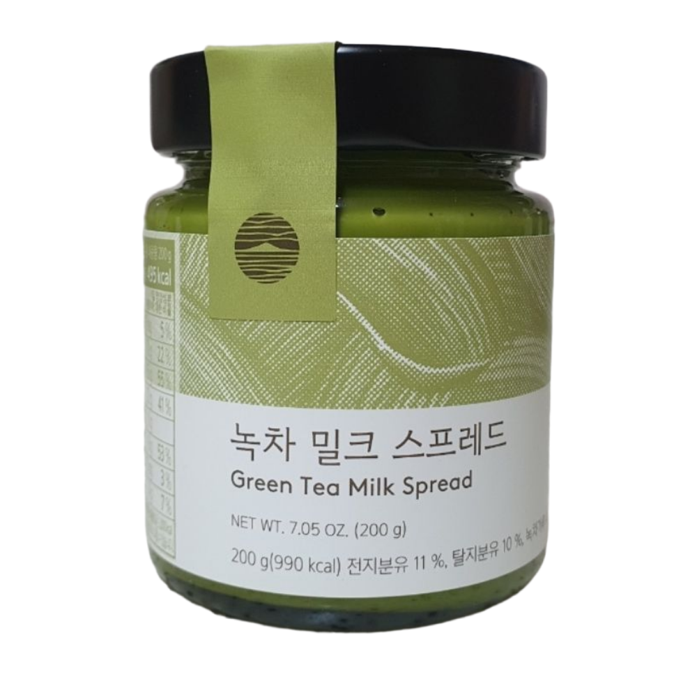 오설록 녹차 밀크 스프레드 200g 3개