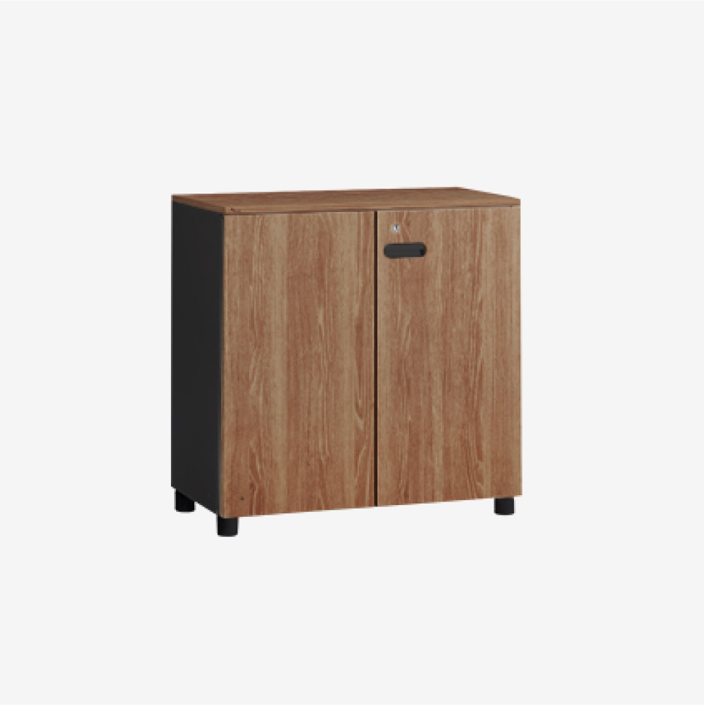 퍼시스 CABINET 2단 도어형 캐비닛 수납장 일반키 CAC082DN NBKOHN