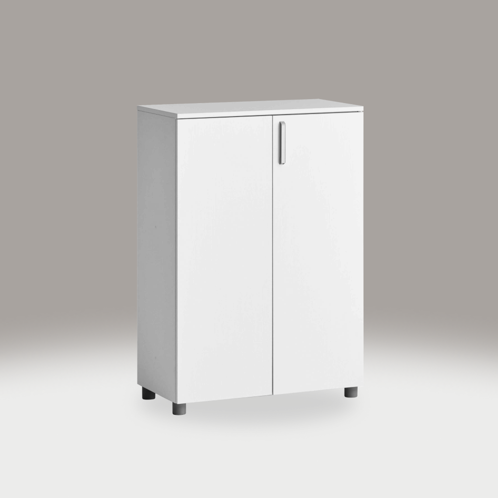 퍼시스 CABINET 3단 도어형 캐비닛 수납장 전자키CAC083DHEN WWWW