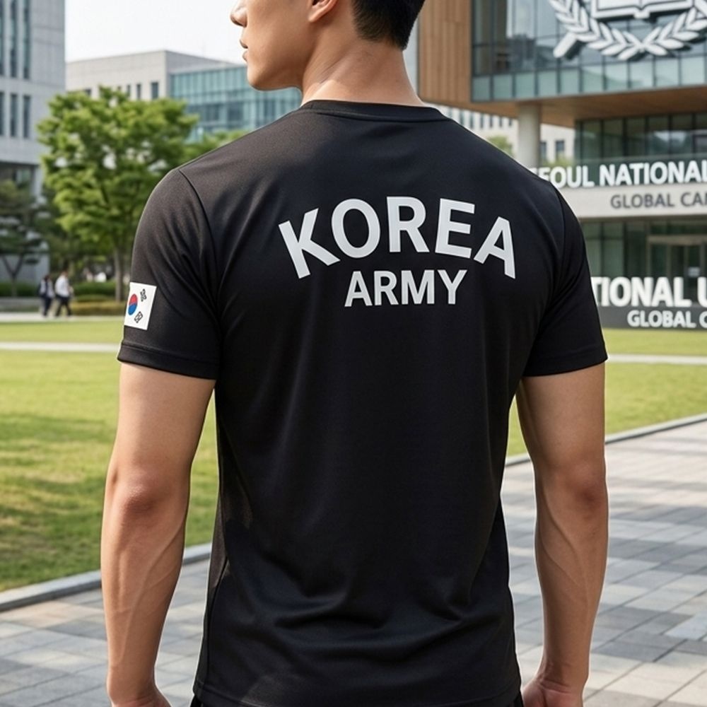 ROKA 로카티 기능성 쿨링 반팔 긴팔 군용 밀리터리 PX 군대 아미 군인 단체 반티 커플티