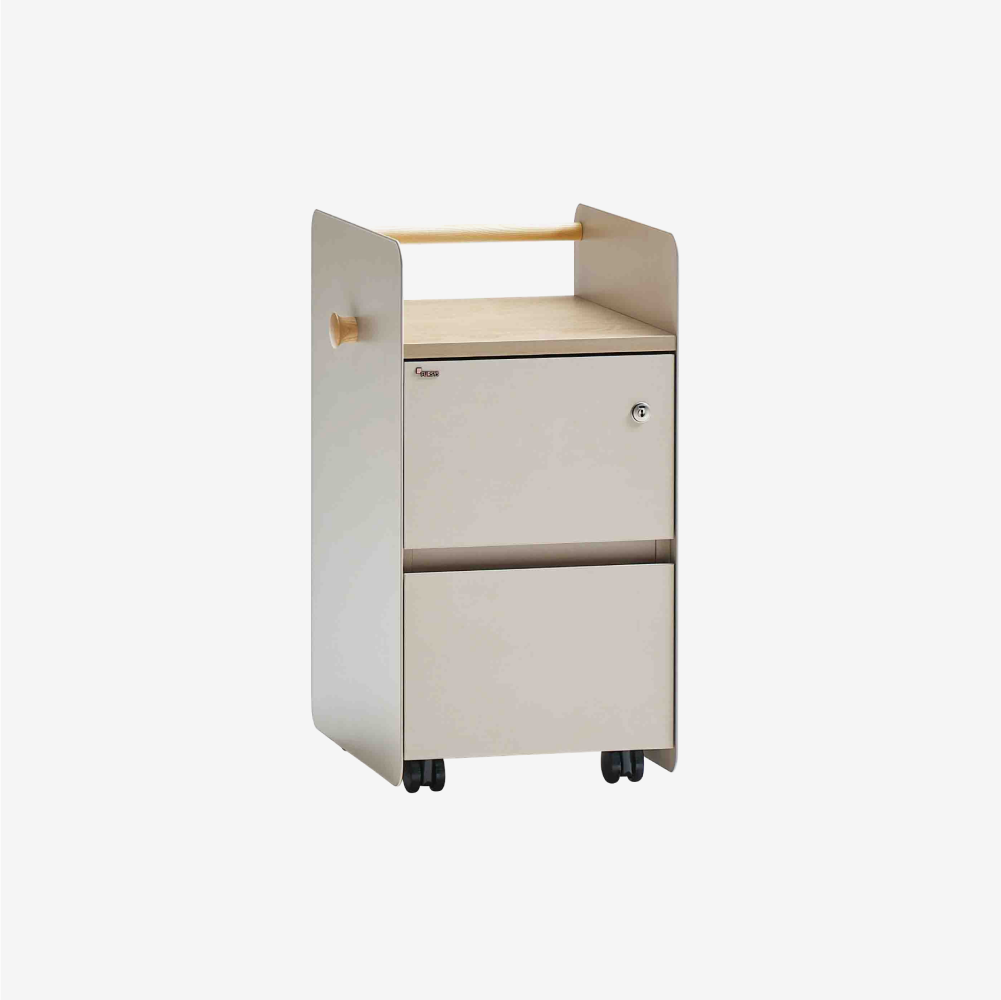 퍼시스 WEYARD 위야드 2단 이동서랍 일반키 FGP302 BGM