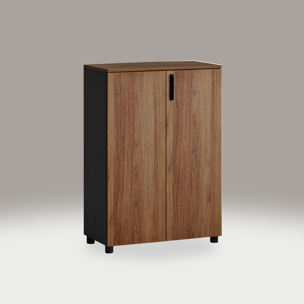 퍼시스 CABINET 3단 도어형 캐비닛 수납장 전자키CAC083DHEN NBKOHN