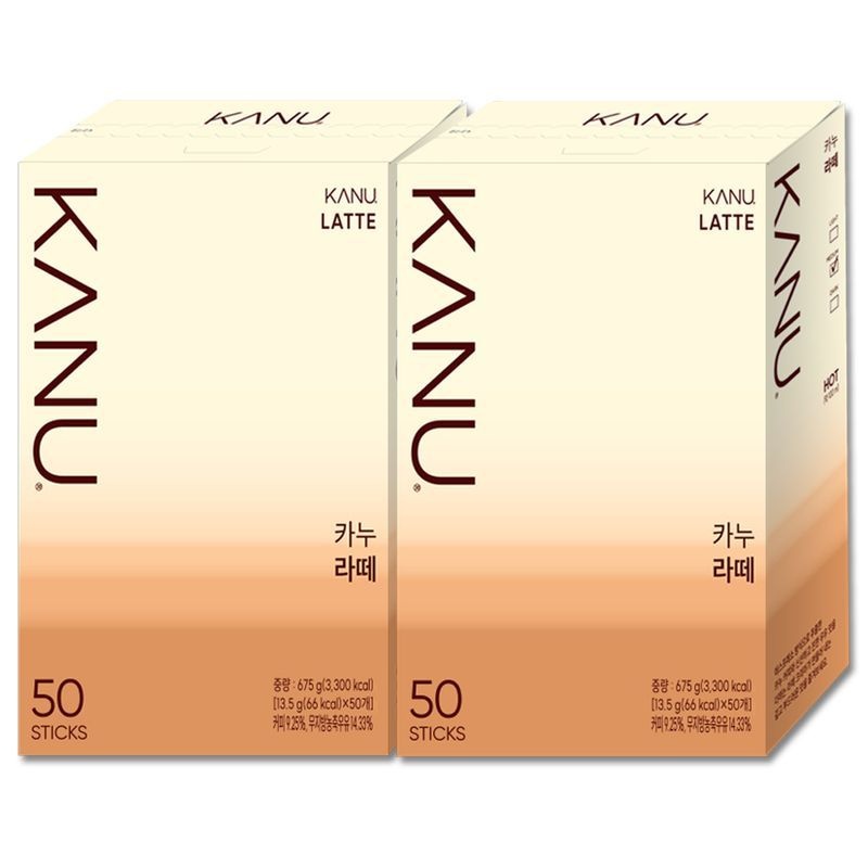 카누 라떼 50Tx2개