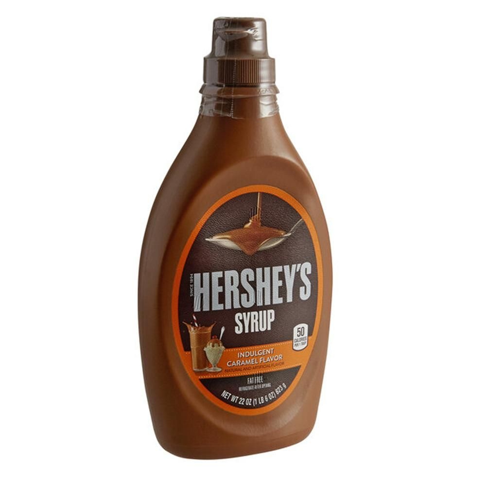[해외] HERSHEY'S 캬라멜 시럽 623g 1팩 HERSHEY'S Caramel Syrup 21.09 fl. oz. (22 oz.)