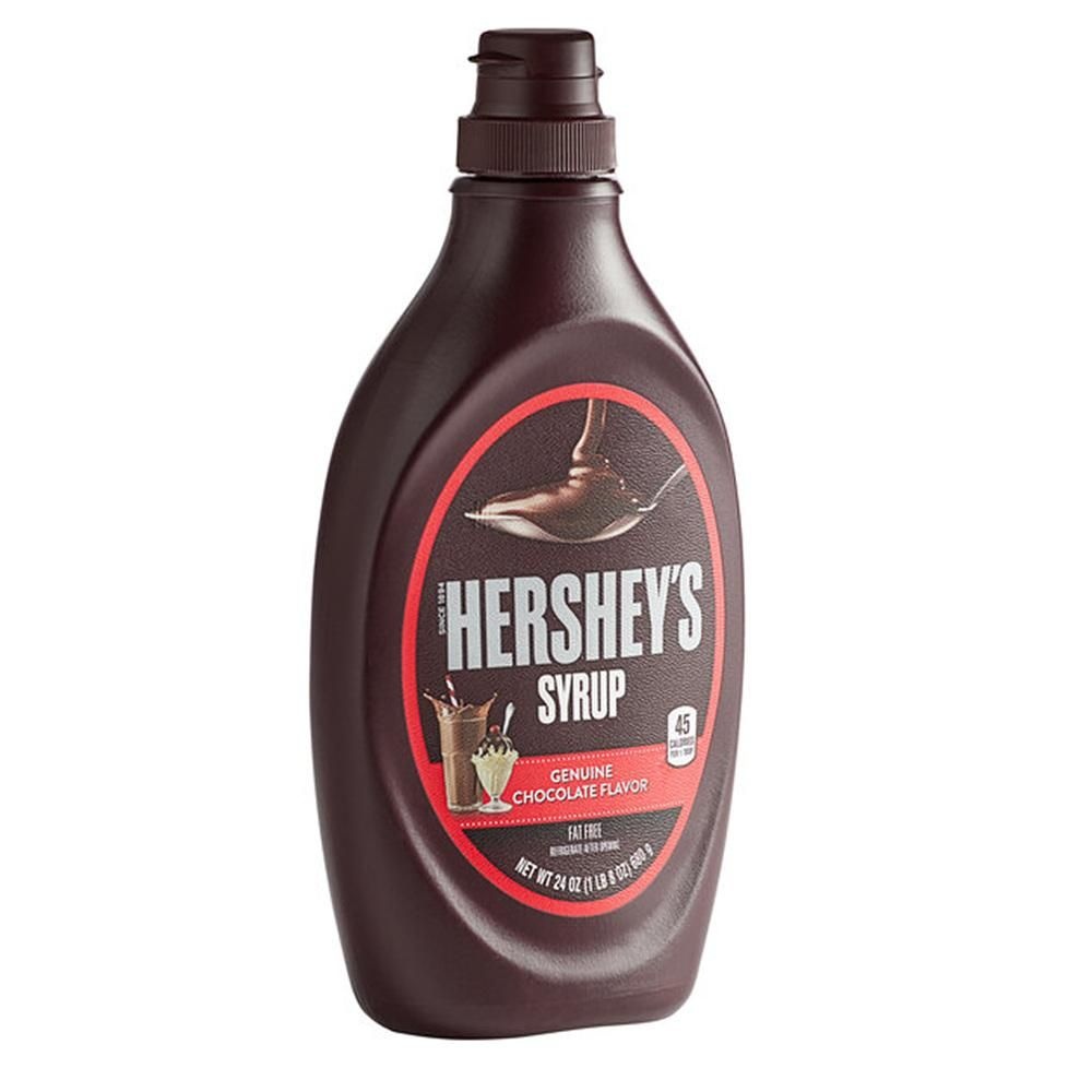 [해외] HERSHEY'S 초콜릿 시럽 680g 1팩 HERSHEY'S Chocolate Syrup 23.01 fl. oz. (24 oz.)