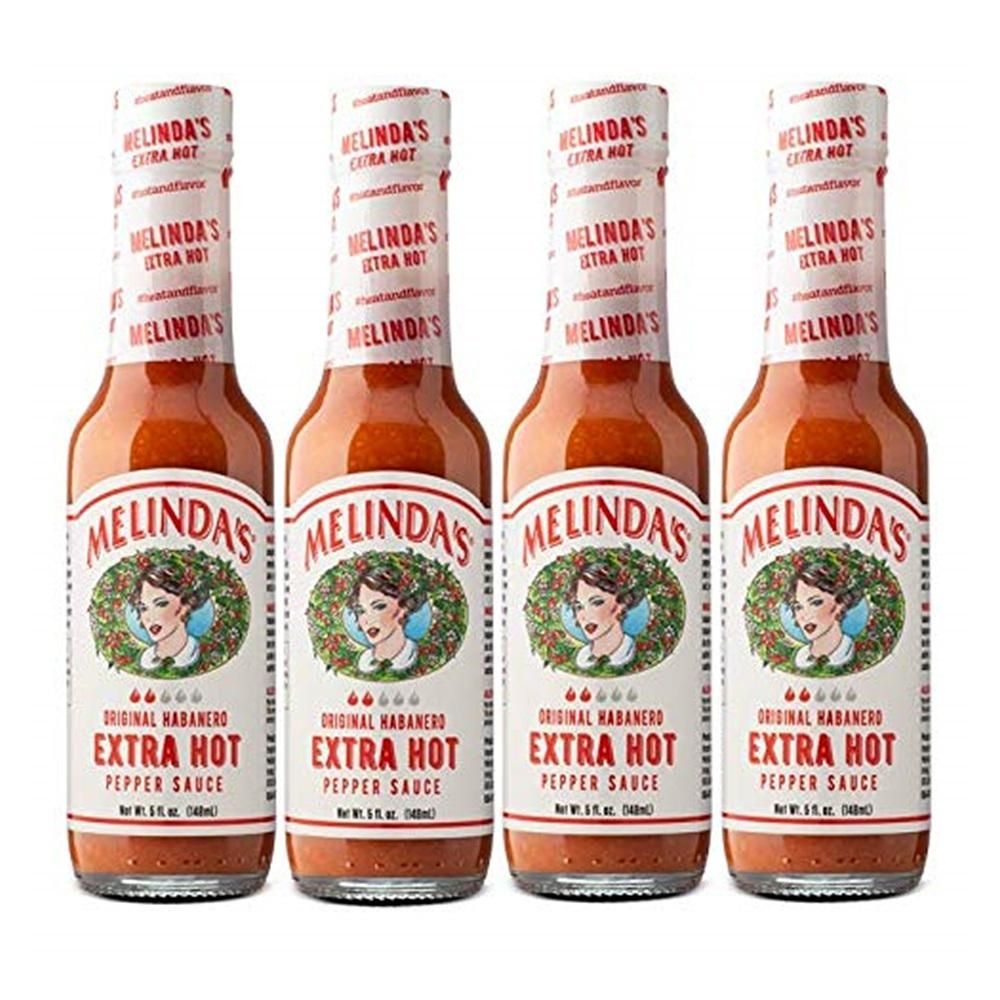 [해외] Melinda’s 핫소스 147ml 1팩 하바네로 엑스트라 Melinda’s Original Habanero Extra Hot Sauce - Gourmet