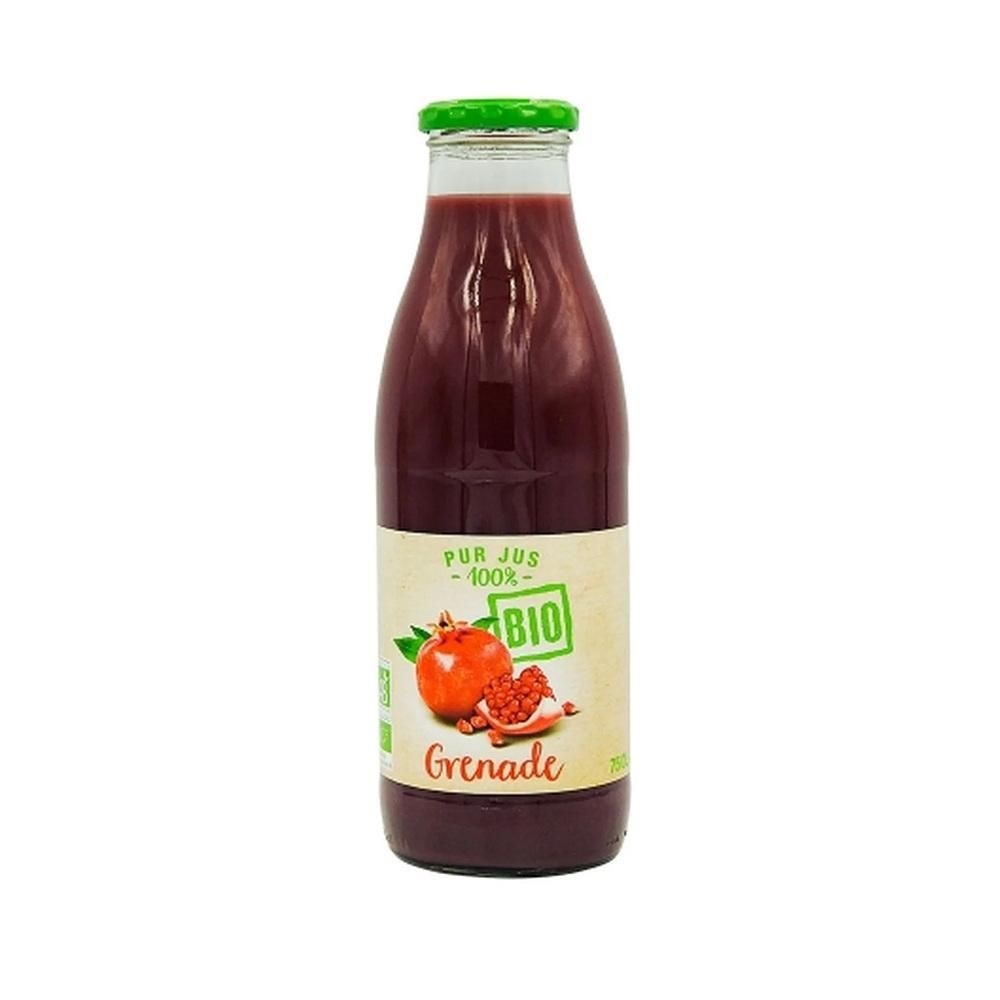 [해외] AGIDRA 석류 주스 750ml 1팩 Pure Organic Pomegranate Juice - 75cl Bottle AGIDRA