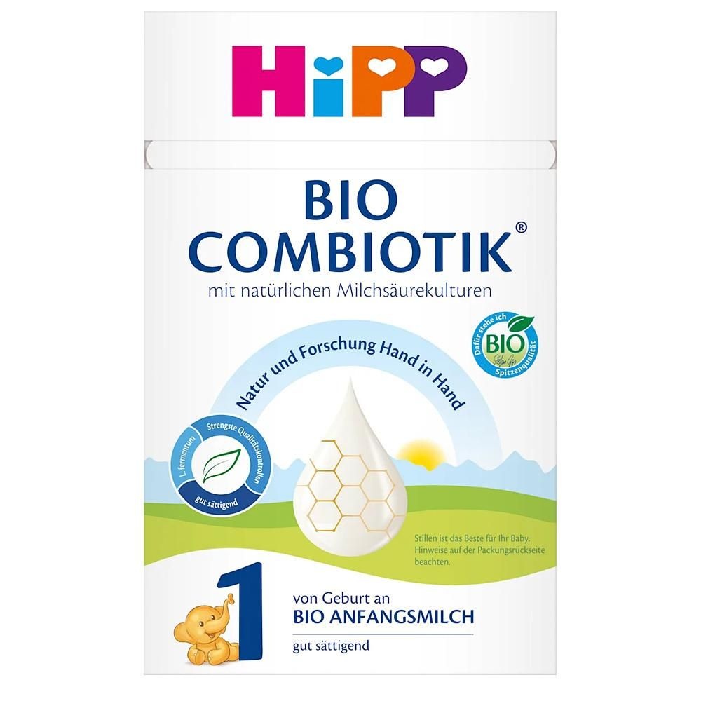 [해외] HiPP 이니셜 밀크 600g 1팩 1단계 Initial milk 1 Combiotik from birth, 600 g