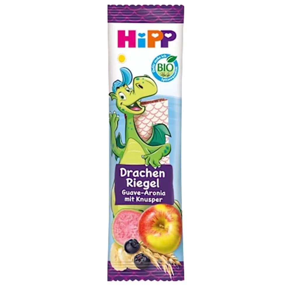 HiPP 드래곤바 30g 6팩 후르츠 Dragon Bar Fruit Bar, ages 3+, 30g