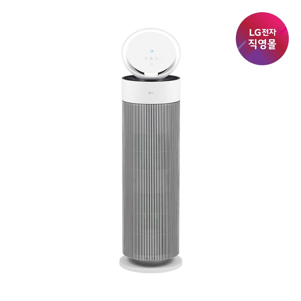 LG전자 [LG전자 직영] LG 퓨리케어 오브제컬렉션 에어로부스터 공기청정기 AS155GWDL