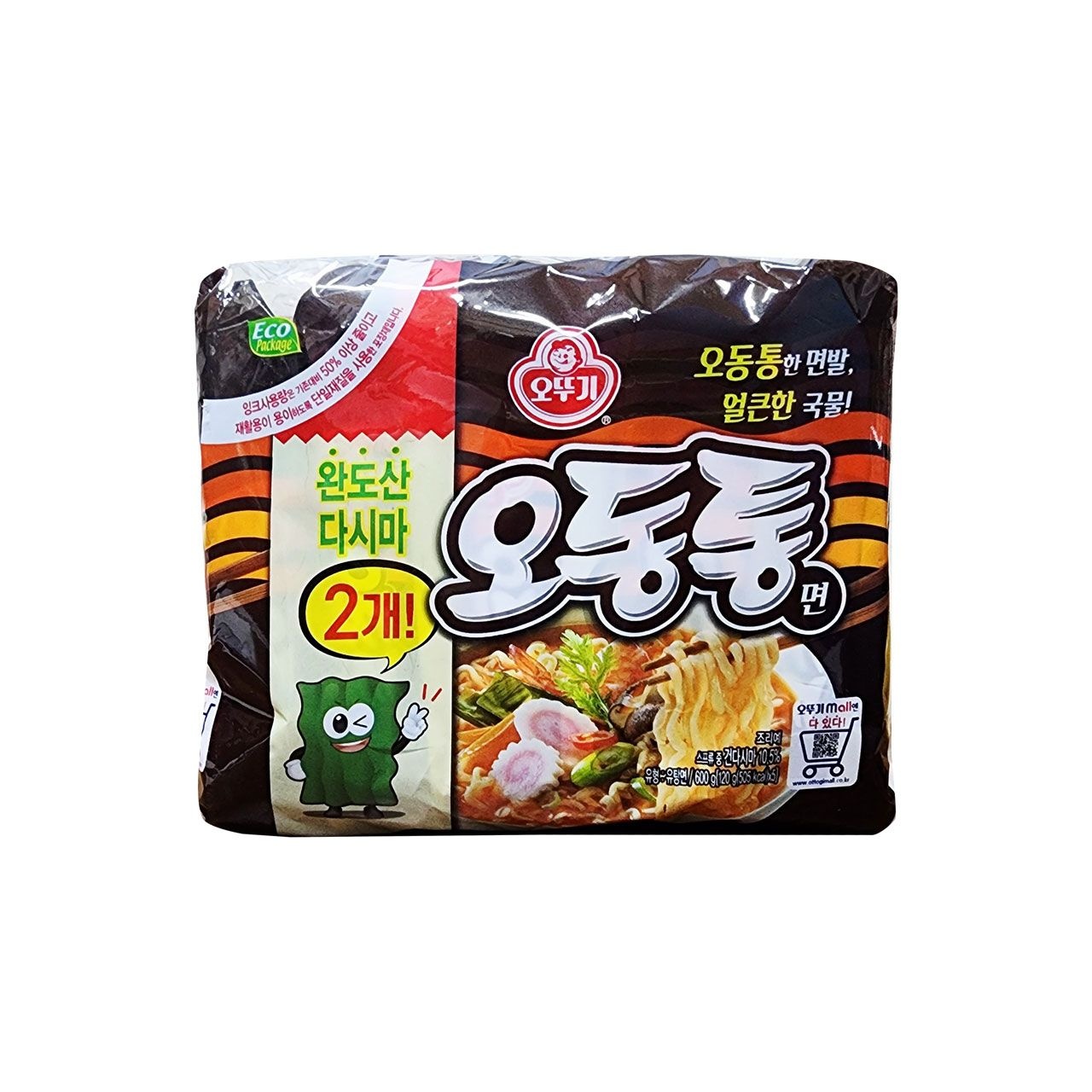 [온누리7%혜택]오뚜기 오동통면 멀티(5개입)