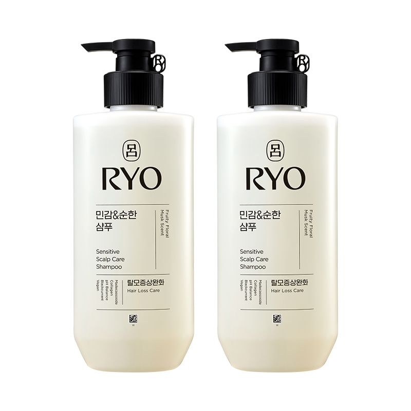 려 민감&순한샴푸480ml x2개