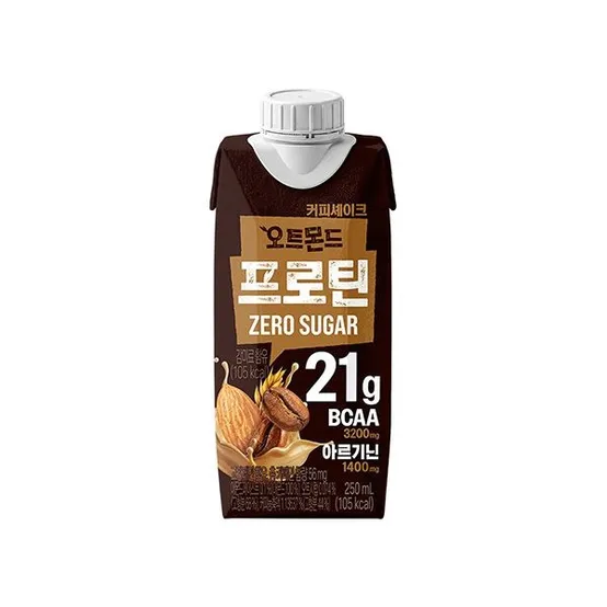 오트몬드 프로틴 제로슈거 커피셰이크 250ml 36개