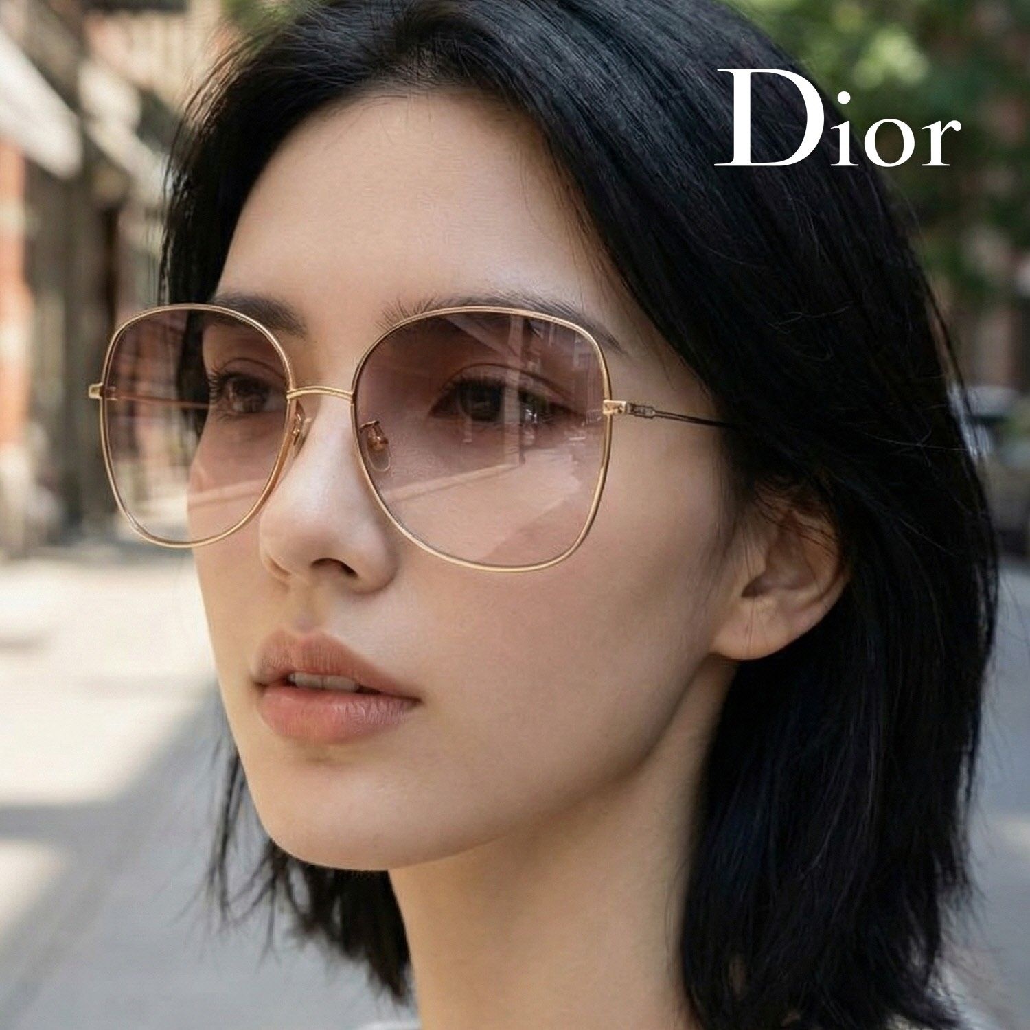디올 DiorStellaire BU B0G3 공식수입 버터플라이 메탈 명품 선글라스