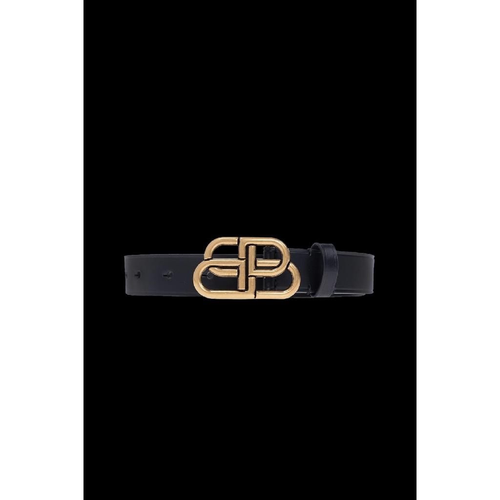 발렌시아가 [해외] 발렌시아가 Balenciaga 블랙 레더 BB 벨트 5816901CH041000 TP563142303