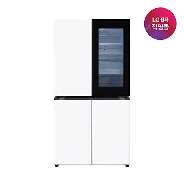 LG전자 [LG전자][LG전자 직영] LG 디오스 오브제컬렉션 냉장고 (노크온) 870L  T875MHH312