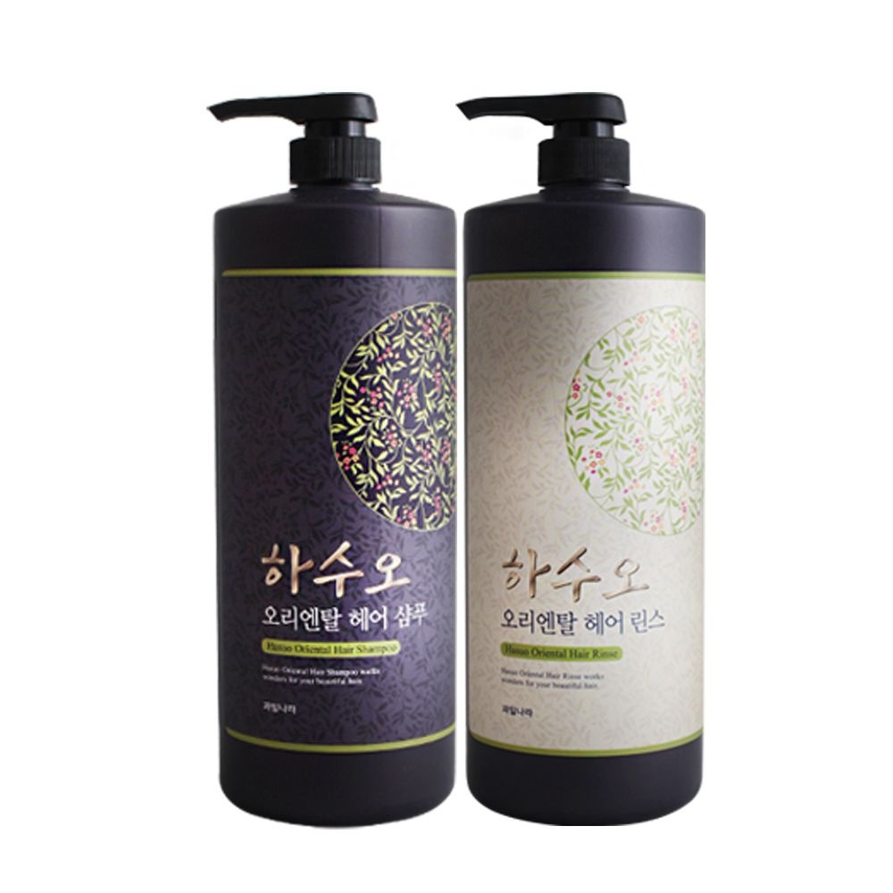 [오늘출발] 과일나라 하수오 오리엔탈 헤어 샴푸 린스 1500ml 대용량