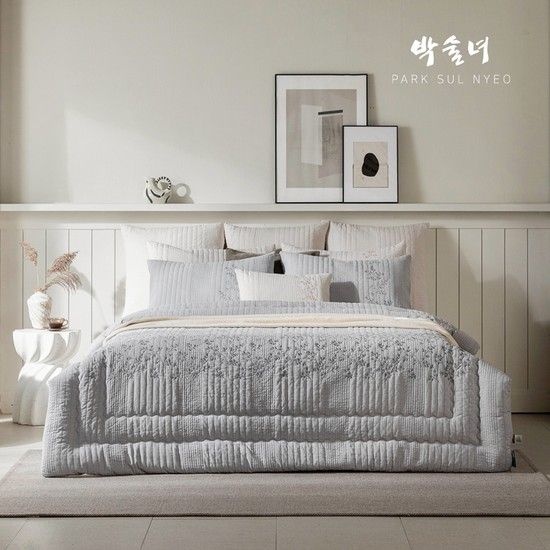 초연 통워싱 피그먼트 순면침구 풀세트 SS