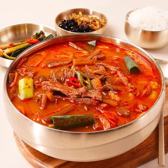 [참도깨비] 소고기 바른육개장 600g X10봉 / 장터국밥식