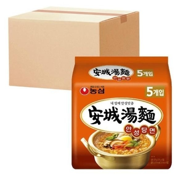 [농심] 안성탕면 125g 5입X8개(총40개)