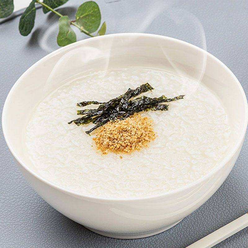 다림식품 DalimFood 정성그대로 부드럽고 담백한 흰죽 500g x 5팩/캠핑 등산 운동전후 야식 간식 즉석죽