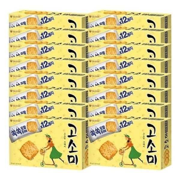 오리온 고소미 12P 소포장 216g x16개(1박스)