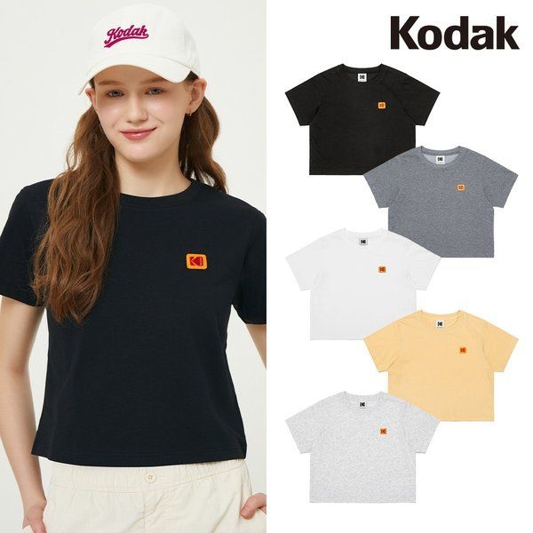 코닥 정상가 : 39,000원 시그니처 로고 아스킨 반팔 티셔츠 우먼 5 color 23Y705 21C705