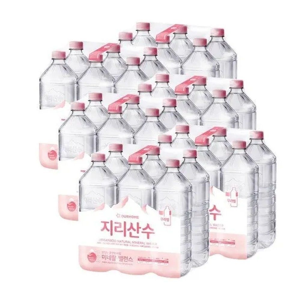 지리산수 무라벨 2L 36병 /생수전문배송