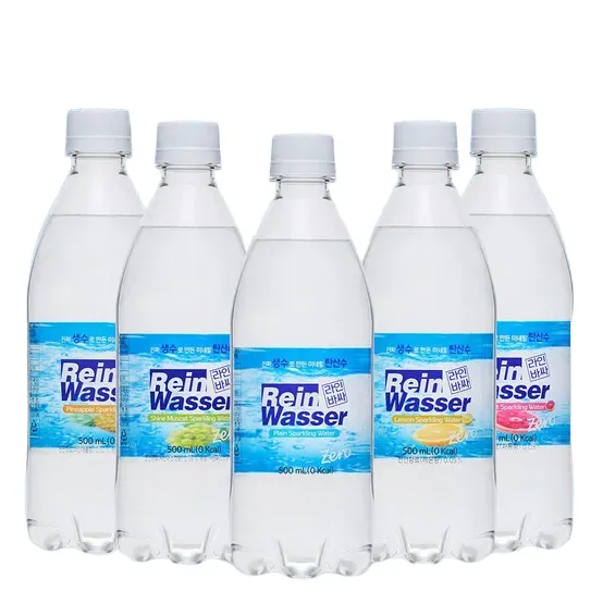 라인바싸 탄산수 500ml 페트 2박스(40입) 9종