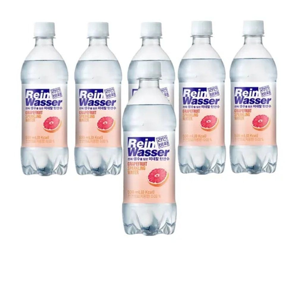 라인바싸 탄산수 자몽 500ml 60개