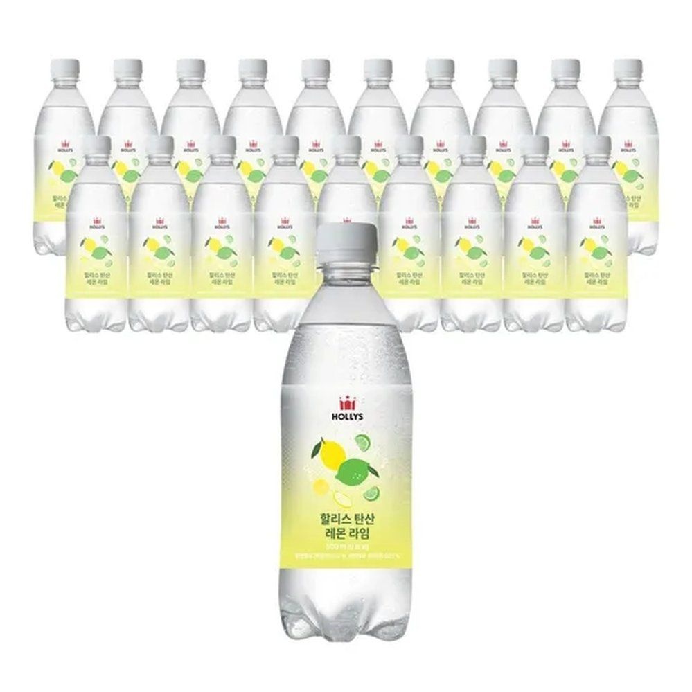 할리스 탄산수 레몬라임 500mlx20개