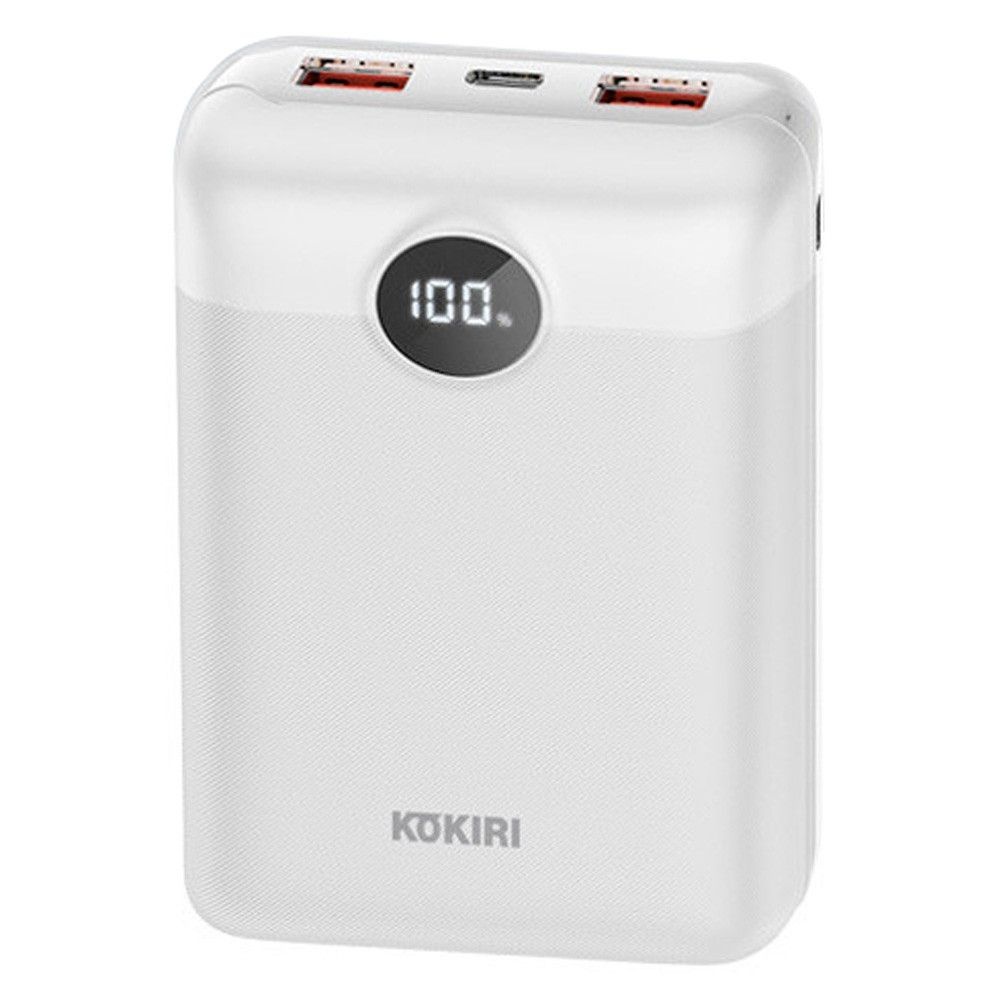 코끼리 코끼리 보조배터리 고속충전 LCD 20000mAh 3포트 (화이트)