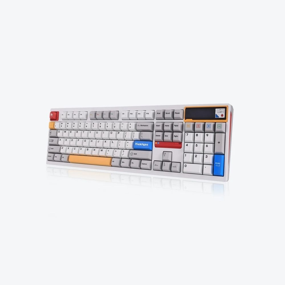 [해외] Ticktype DP104 알루미늄 유무선 기계식 키보드