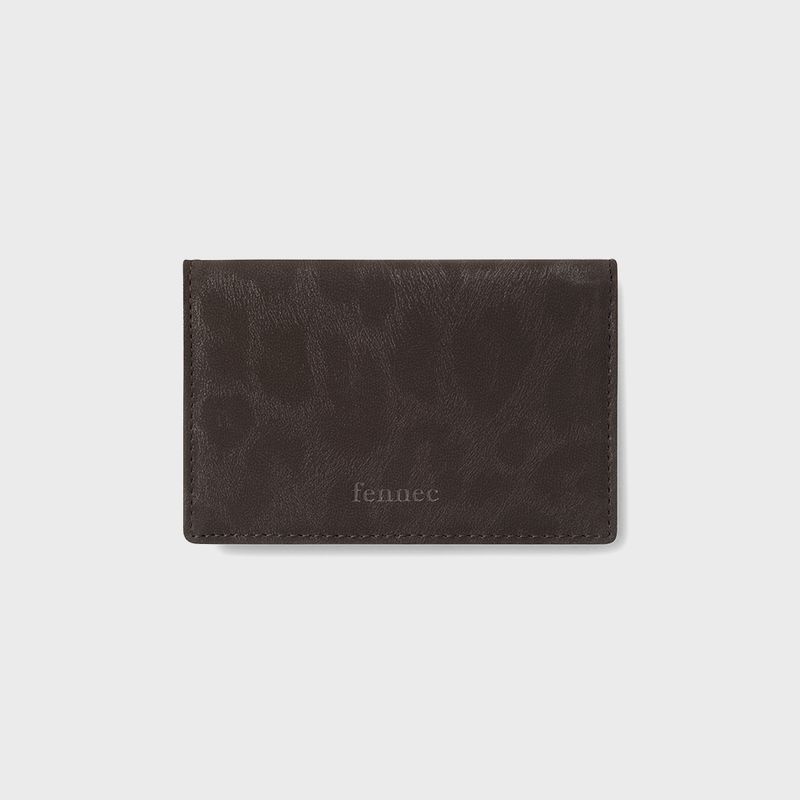 페넥 LEO CARD CASE - BROWN
