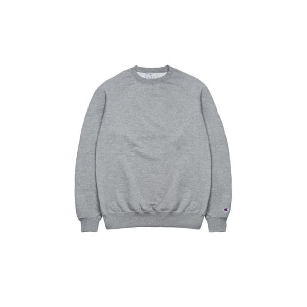 Champion/병행수입 챔피온 [챔피온] 파워블렌드 플리스 크루넥 맨투맨 S600 라이트스틸