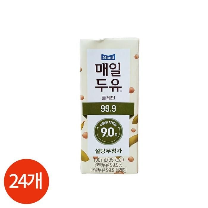 CL 매일 두유 99.9 190ml x 24개