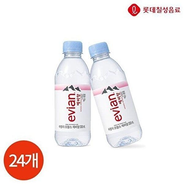 [셀러허브 식품]CL 에비앙 크리스탈 생수 330ml x 24PET (50237843)