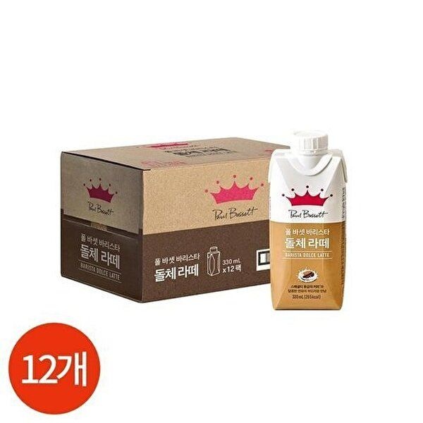 [셀러허브 식품]CL 폴 바셋 돌체라떼 330ml x 12개 (50237841)