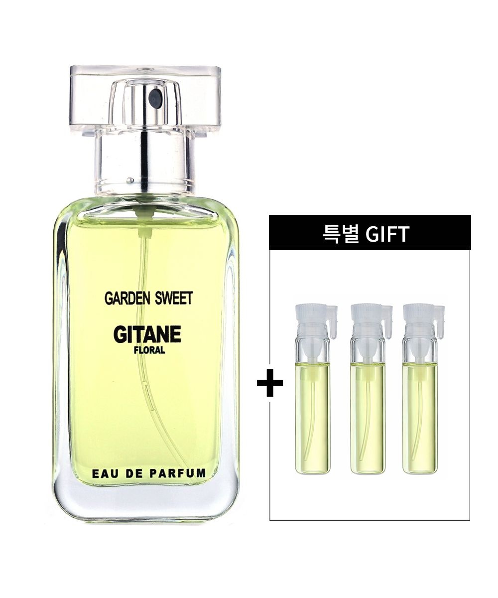 지땅느 가든스위트 [플로랄 허브 /하늘하늘한 달달한향 명품 니치향수 오드퍼퓸 32ml 추가바이알3개]