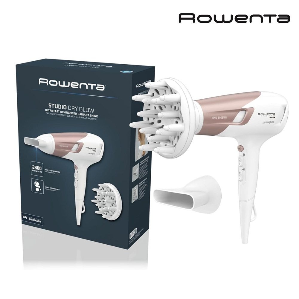 [해외] 로벤타 헤어 드라이기 CV5830, Rowenta Studio Dry Glow