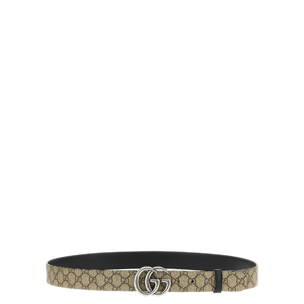 구찌 [해외] 구찌 GUCCI 베이지 더블G 가죽벨트 남성용 62705592TIN9769
