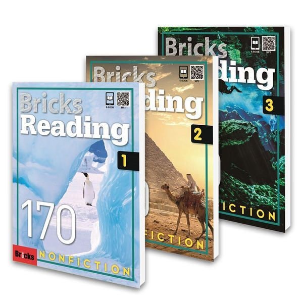 [T멤버십10%+선물]브릭스 리딩 논픽션 Bricks Reading Nonfiction 170 세트 (전3권)