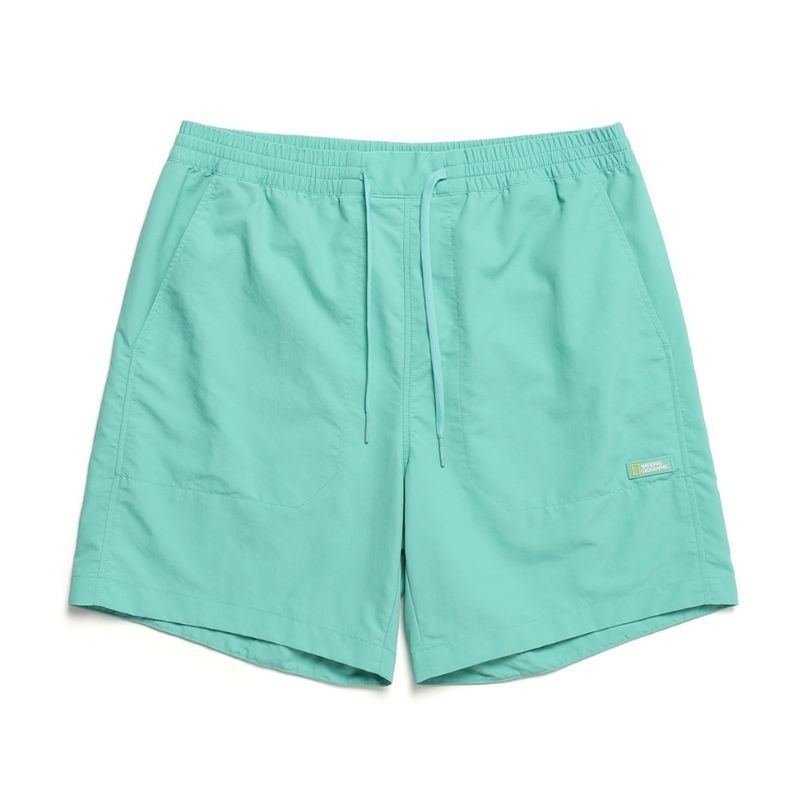 내셔널지오그래픽 NATIONALGEOGRAPHIC N242UBS640 4부 할리퀸터스크 숏팬츠 MINT