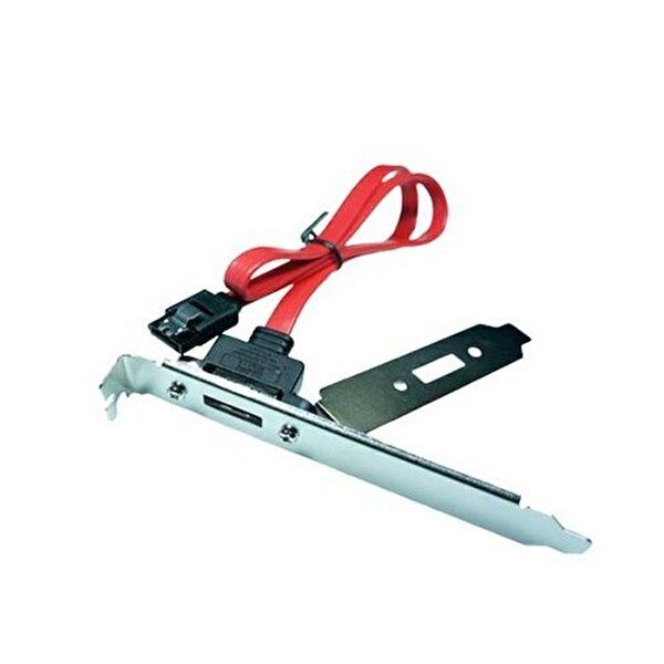 고품질 SATA to eSATA 1포트 LP 변환 외장브라켓 45cm eSATA포트 사타포트 eSATA1포트 W5916F7