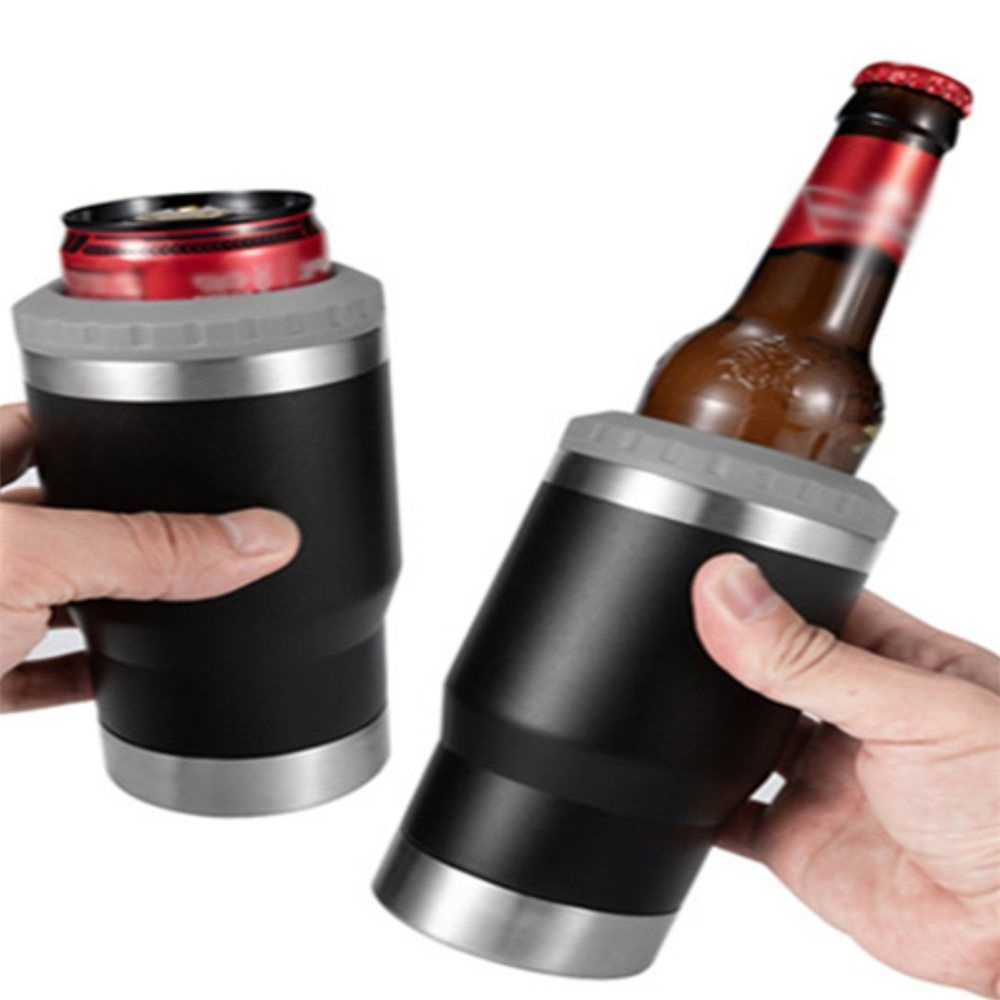 굿픽몰 420ML 맥주병 캔쿨러 아이스쿨러 캔맥주칠러 스테인리스캔쿨러