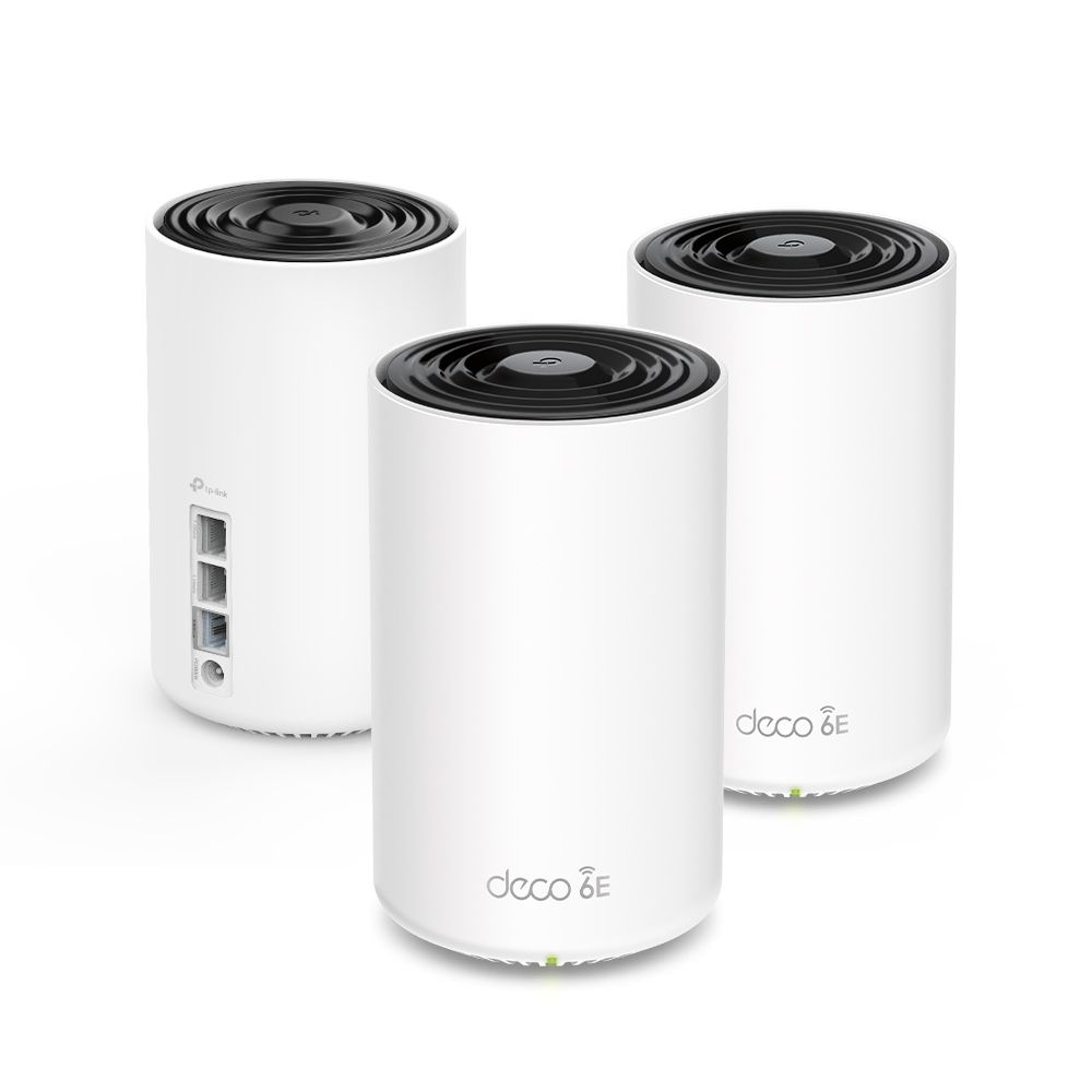 티피링크 AXE5400 Deco XE75 Pro(3팩) 메시 와이파이 Wi-Fi 6E 기가 유무선 인터넷 공유기 증폭기