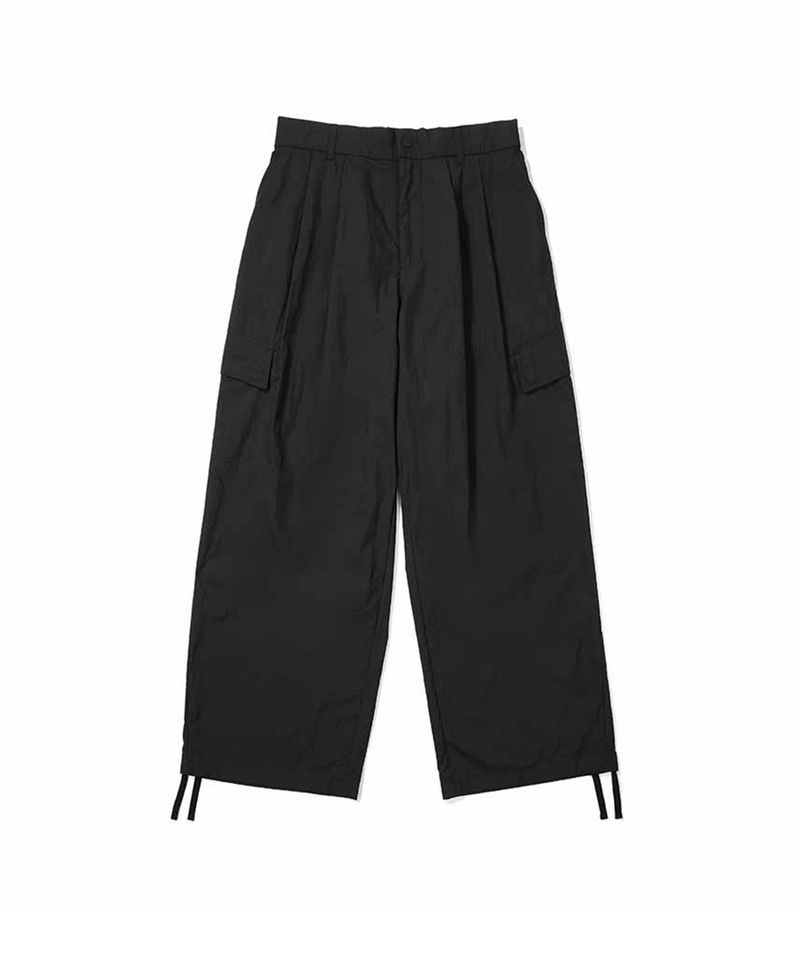코닥 KODAK 경량 핀턱 와이드 팬츠 우먼 BLACK 399672