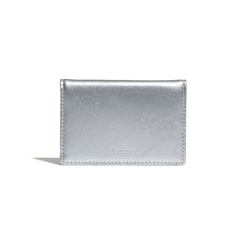 FENNEC CRINKLE 크링클 SFT 소프트 CARD CASE 케이스 - SILVER 실버