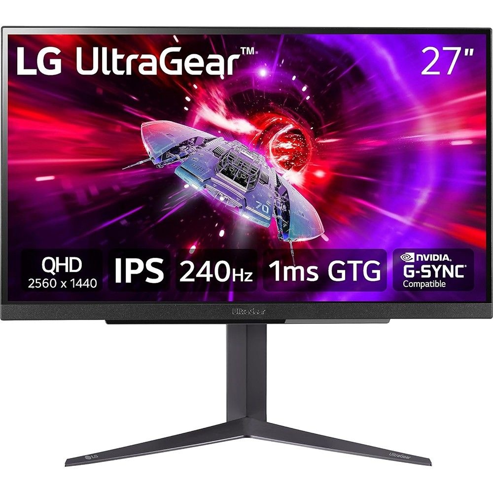 LG 엘지 27GR83Q-B 27인치 울트라기어 QHD 1밀리초 240헤르츠 게이밍 모니터 922767